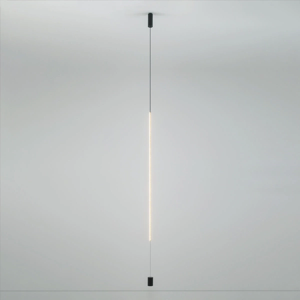 Lampa wisząca VERTIC 300cm LED 19W barwa neutralna 4000K | czarny 10857