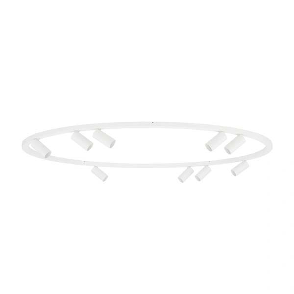 Lampa sufitowa FOURTY ROUND 11951 miniGU10 szer. 116cm | biały