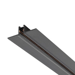 Podtynkowy szynoprzewód niskonapięciowy NANO-LVM RECESSED TRACK 2M | Czarny 11731