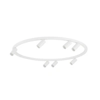 Lampa sufitowa FOURTY ROUND 11945 miniGU10 szer. 80cm | biały