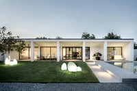 Lampa ogrodowa kamień STONE L 80cm E27 | biały 10581