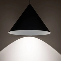 Lampa wisząca ZENITH L śr. 50cm GU10 | czarny 8005