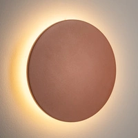 Zewnętrzny Kinkiet ARIA LED L 12W 3000K 750lm szer.24cm IP54 | Brick red 11571