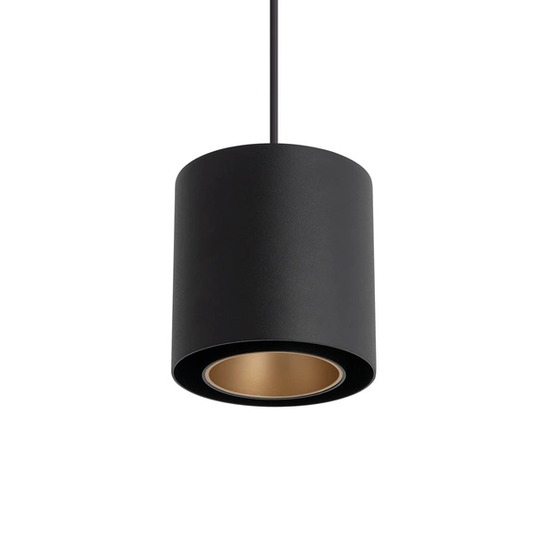 Lampa wisząca POINT DUO wys.130cm szer.13cm GU10 IP20 | Czarny - Złoty 11511