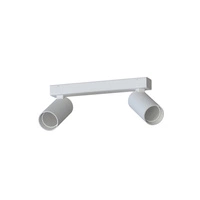 Lampa sufitowa FOURTY II miniGU10 dług.20cm szer.4cm | Biały 11433