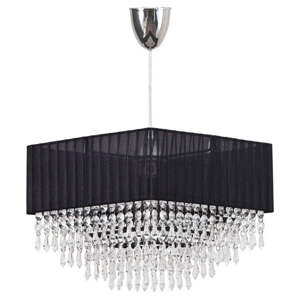 Lampa kwadrat crystal MODENA I 31cm 4014