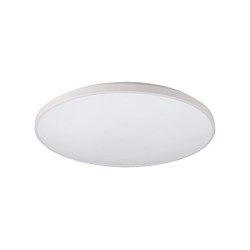 Plafon lampa sufitowa AGNES ROUND LED śr. 38,5cm 22W IP44 barwa ciepła 3000K | biały