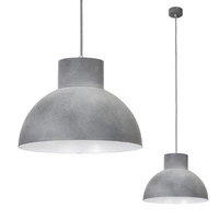 Wisząca WORKS CONCRETE szara 33cm 6510