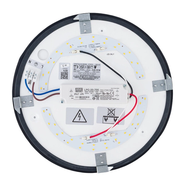 Plafon ARENA WHITE LED 40cm 18W barwa neutralna 4000K | biały 10185