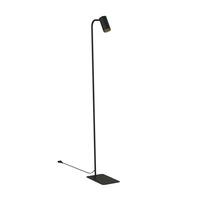 Lampa podłogowa MONO 120cm GU10 | czarny/złoty 7717