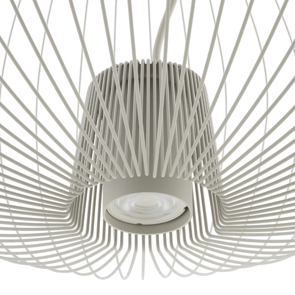 Lampa wisząca PUMPKIN M szer. 54,5cm GU10 | jasnoszary 11244