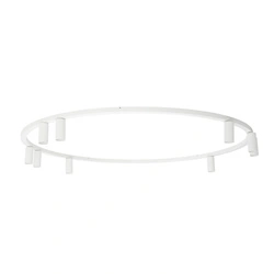 Lampa sufitowa FOURTY ROUND 11951 miniGU10 szer. 116cm | biały