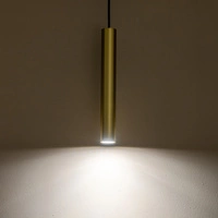 Lampa wisząca FOURTY SOLID BRASS M miniGU10 30cm | mosiężny 10772