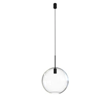Lampa wisząca SPHERE XL śr.35 cm E27 | czarny 7846
