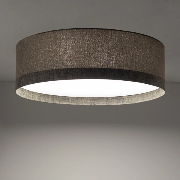 Plafon LAGO M 4xE27 wys.20cm szer.65cm | Szary 11680