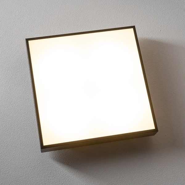 Plafon QUAD WHITE 30cm 4xGX53 | czarny 10471