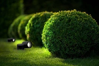 Lampa wbijana zewnętrzna do ogrodu TUBINGS | czarny 8161