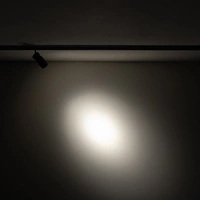 SPOT ZOOM LED 2W 3000K 120lm szer.5.7cm wys.7.2cm do szynoprzewodów NANO-LVM | Czarny 11713