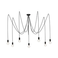 Lampa pająk SPIDER BLACK VII x7 6785 6785