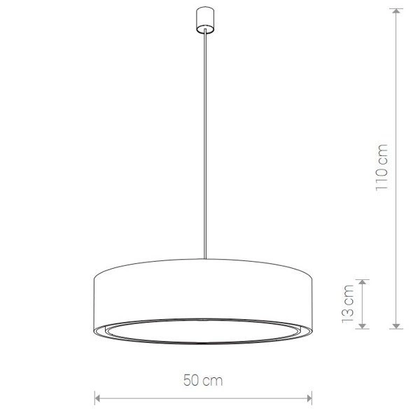 Lampa wisząca MIST III śr.56 cm 8942