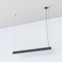 Lampa wisząca SOFT LED GRAPHITE T8 dł. 125cm LED TUBE T8 | grafitowy 7525