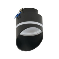 Lampa wpuszczana VIS szer. 8,5cm GX53 | czarny 10485