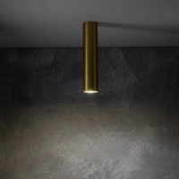 Lampa punktowa FOURTY SOLID BRASS S 18,5cm miniGU10 | mosiężny 10882