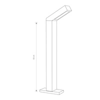 Stojąca LHOTSE LED słupek 4448