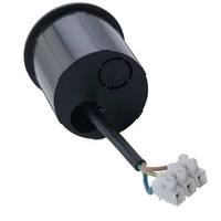 Lampa najazdowa zewnętrzna na podjazd i ściany CIRCLET LED | czarny 8163