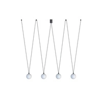 Lampa wisząca SLING IV 4xG9 | czarny  10354