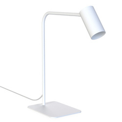 Lampa biurkowa MONO 40cm GU10 | biały