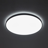 Plafon AGNES ROUND LED PRO 64W 4000K 5900lm szer.64.2cm IP44 | Czarny - Biały 10976