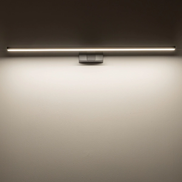 Kinkiet CEZANNE LED WHITE L 80cm 15W barwa ciepła 3000K IP44 | czarny 10671