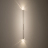 Kinkiet LASER WALL 2xG9 wys.78cm  szer.2.5cm | Biały 11813