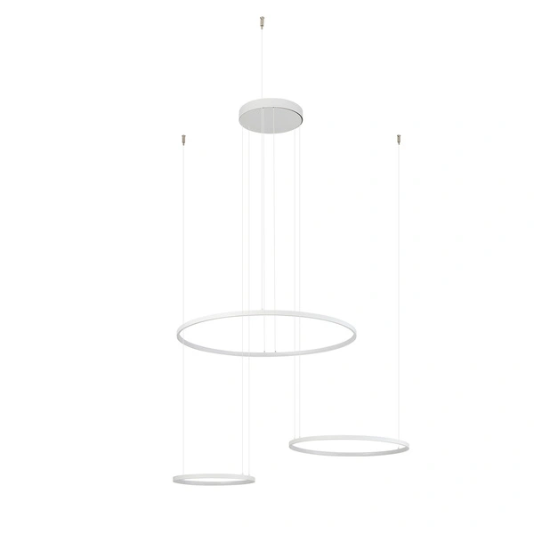 Lampa wisząca CIRCOLO POWER LED 11649 3000K 85W 3750lm wys. 140cm | biały