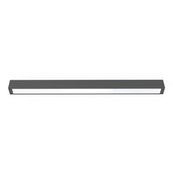 Lampa sufitowa STRAIGHT LED 92cm 16W T8 barwa ciepła 3000K | grafit