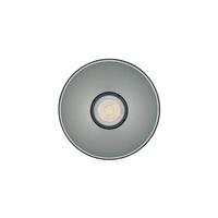 Spot sufitowy designerski tuba POINT TONE czarny/srebrny śr. 12,7 cm 8223
