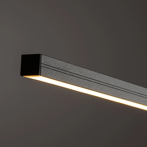 Lampa wisząca BAR LED SILK OLIVE M wys.160cm szer.150cm 32W 3000K 1600lm IP20 | Silk olive