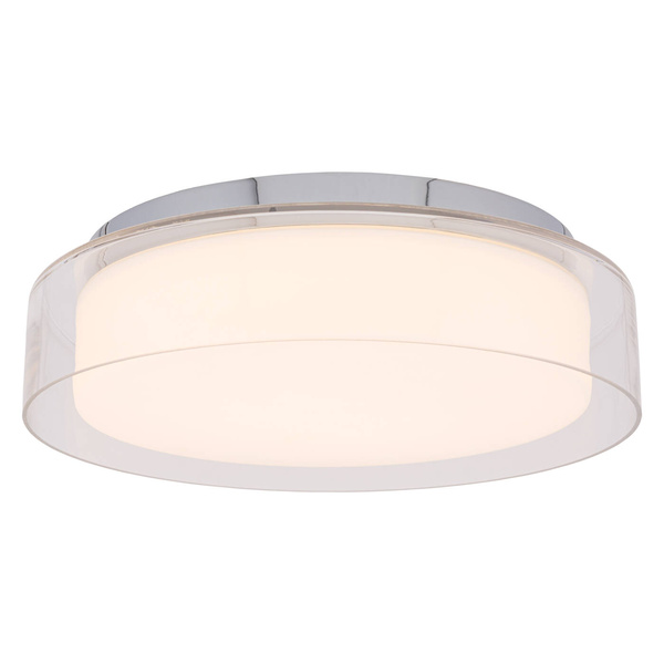 Nowoczesny plafon do łazienki PAN LED M IP44 17W barwa neutralna 4000K