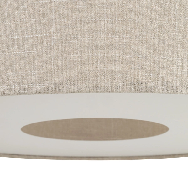 Plafon SANTANA S E27 wys.22.1cm szer.23cm | Kremowy 11650