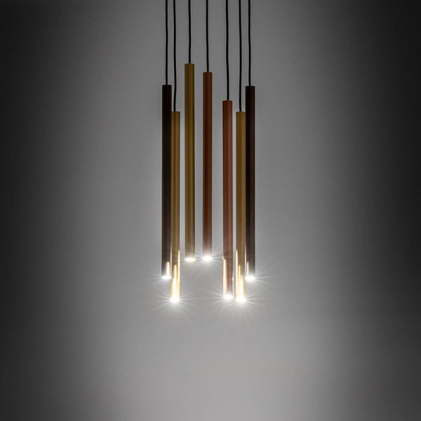 Lampa wisząca LASER Vll wys. 130cm G9 | multikolor 10704