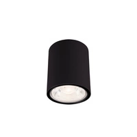 Oprawa sufitowa tuba EDESA LED M 6W czarny IP54 śr. 9cm 9107