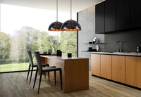 Wisząca HEMISPHERE HIT BLACK-GOLD 33,5cm 6777