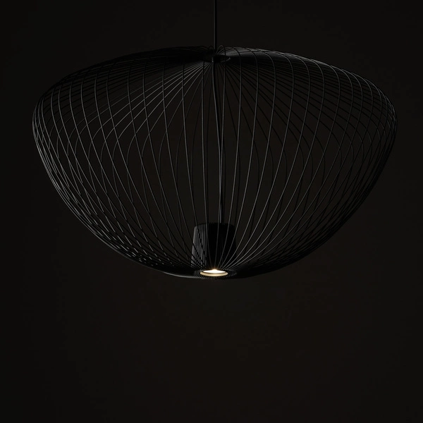 Lampa wisząca PUMPKIN L szer. 70cm GU10 | szary 11252