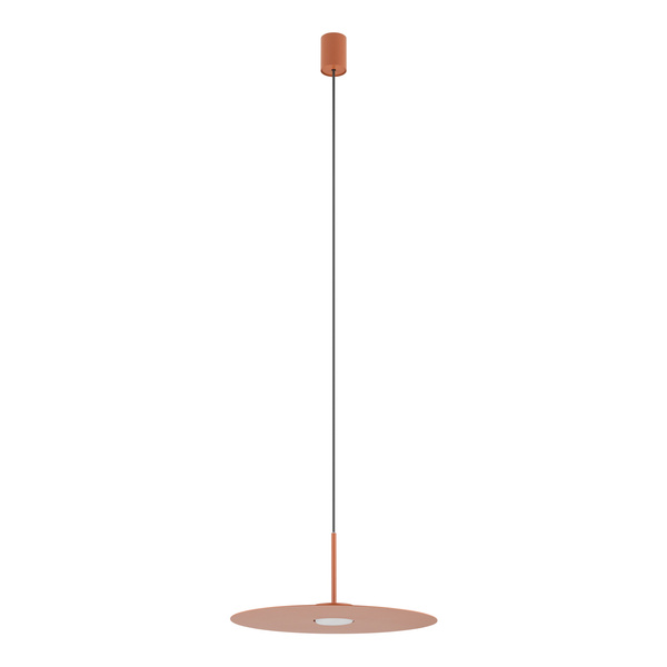 Lampa wisząca SIMONE TERRACOTTA wys.140cm szer.40cm GX53 IP20 | Terracotta