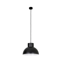 Lampa wisząca WORKS BLACK śr. 33cm czarna 6613