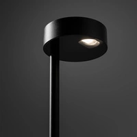 Zewnętrzna Lampa stojąca RUBY LED 7W 3000K 400lm wys.100cm szer.podst.10cm IP54 | Czarny 11542
