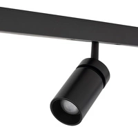 SPOT ZOOM LED 5W 3000K 290lm szer.5.7cm wys.8.1cm do szynoprzewodów NANO-LVM | Czarny 11714