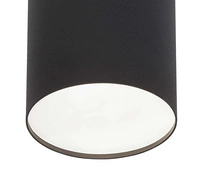 Lampa sufitowa/spot POINT PLEXI BLACK L śr.13cm 6530