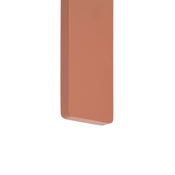 Zewnętrzny kinkiet DEMI LED M 18W 3000K 1200lm wys.100cm szer.5.2cm IP54 | Brick red 11557